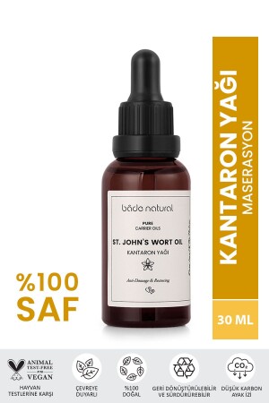 Kantaron Yağı %100 Saf 30 ml - Bade Natural