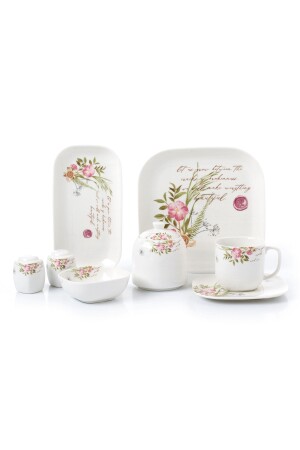 Kappa Collection 28 Piece Breakfast Set 9090404A8626 - KORKMAZ