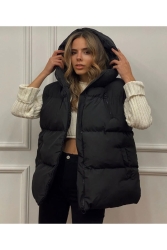 Kapüşonlu Şişme Yelek Ylkalkc - Moda Alkoç