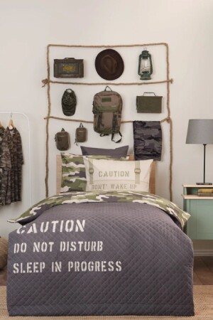 Karaca Home Camuflage 100 % Baumwolle Einzel-Komplettset 200. 21. 01. 0389 - Karaca Home