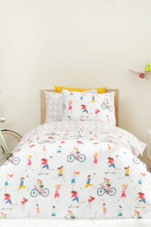 Karaca Home Girls 100% Cotton Single Complete Set 200. 21. 01. 0387 - Karaca Home