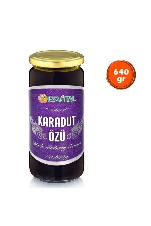MNZ- Black Mulberry Extract 640 Gr (مضغوطة بالبرد) البرتقال الأسود1 - ESVİTAL