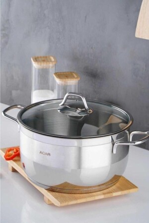 Karat Çelik Derin Tencere - 26 Cm A-016464-4 - ACAR