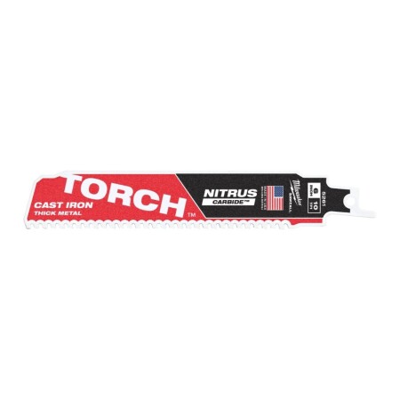 Karbür dişli testere bıçağı MILWAUKEE TCT Torch Nitrus 150mm 10tpi - Milwaukee Accessories