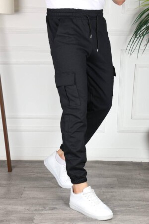 Kargo Cep Unisex Paça Lastikli Eşofman Altı - Straw