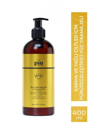 Karma Ve Yağlı Ciltler Için Pürüzsüzleştirici Yüz Yıkama Jeli 636387680754 - Piu Cosmetic