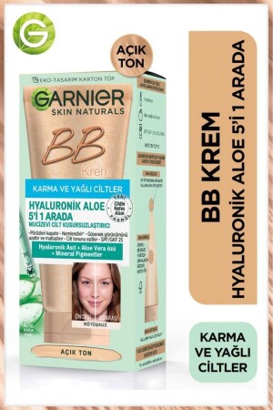 Karma Yağlı Ciltler için BB Krem Açık Ton 40 ml 3600541202214 - Garnier