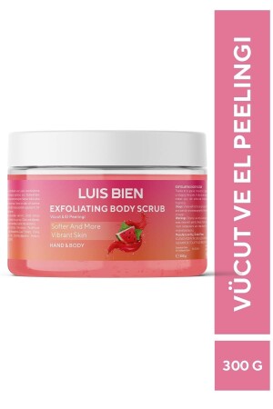 Karpuz Özlü Leke Ve Batık Giderici- Onarıcı Ve Besleyici Vücut Peelingi 300 gr - Luis Bien