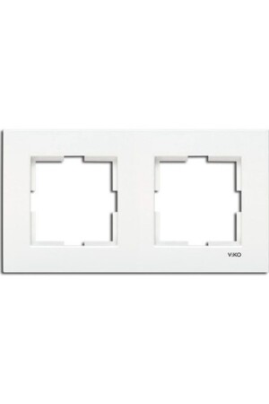 Karre Doppelrahmen Weiß 90960201 - Viko