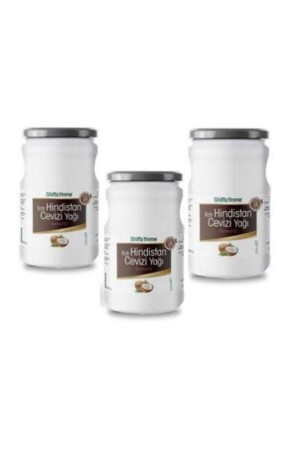 Katı Hindistan Cevizi Yağ 330ml X 3 Adet q12 - Shiffa Home