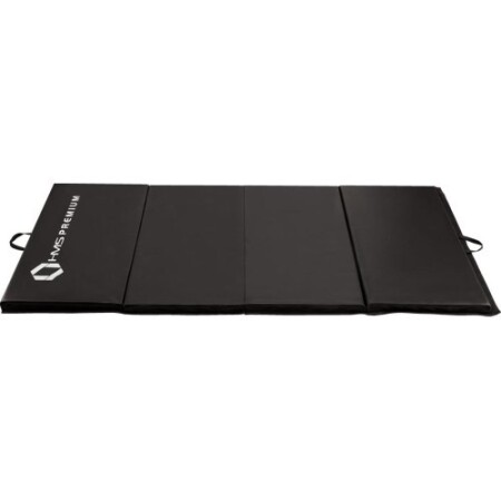Katlanabilir jimnastik minderi HMS Premium MGS01 2400x1200 mm, siyah - HMS Premium