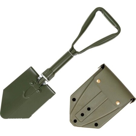 Katlanır kürek MFH, yeşil, 3 parçalı - MFH