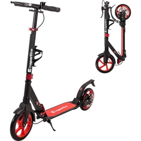 Katlanır Scooter inSPORTline Discola - Kırmızı - inSPORTline