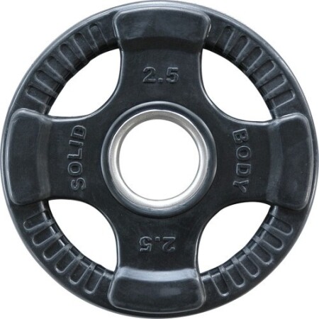 Kauçuk kaplı, 4 tutamaçlı ağırlık Body-Solid ORTK 2.5kg - Body-Solid