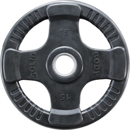 Kauçuk kaplı Olimpik ağırlık 50mm Body-Solid, 15kg - Body-Solid