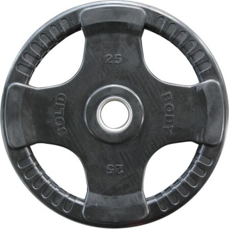 Kauçuk kaplı Olimpik Vücut Ağırlığı - 25 kg - Body-Solid
