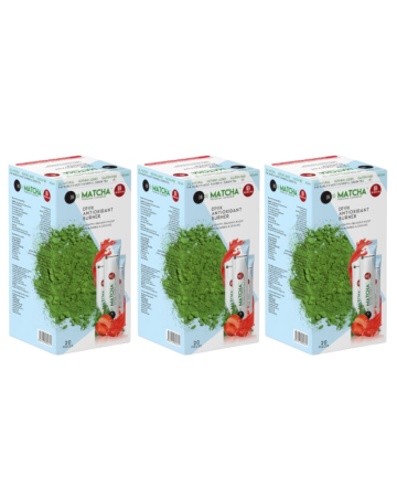 Kaufen Sie 3, zahlen Sie 2 Matcha Premium Japanischer Erdbeergeschmack Detox Burner Form Matcha Tee - Matcha