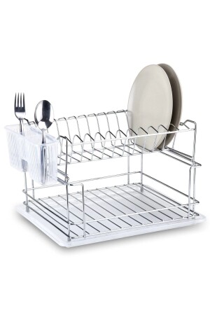 Kb010 Compact Dish Rack - Chrome EVIDEA12419 - Teknotel