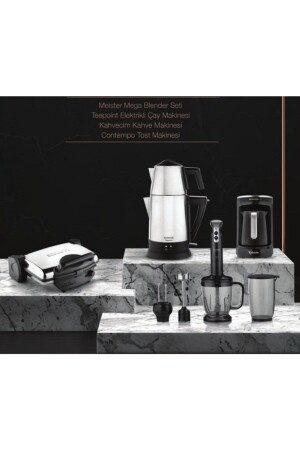 Kea Elektro Mega 4-Piece Dowry Set Home Appliances Kitchen Inox SHF-KEAMG4-INX01 - Schafer