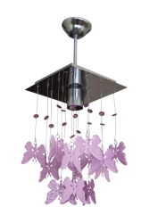 Kelebek Pembe Çocuk Odası Avizesi DL680 - D-light