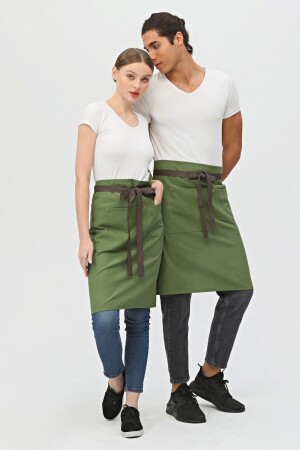 Kellner, Barista, Café, Barkeeper, Florist, Küchenschürzen, schmutzabweisend, Männer, Frauen, lange Halbschürze 3ceplyauz - Monki Haus