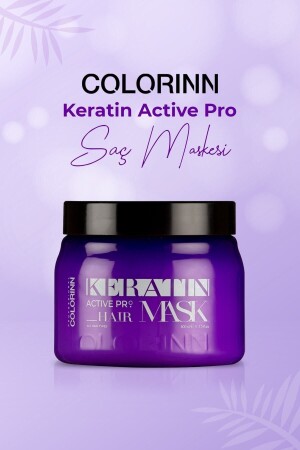 Keratin Active Pro Haarmaske - Colorinn
