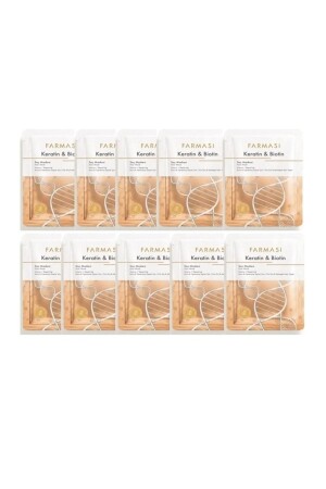 Keratin & Biotin Sachet Hair Mask 30 Ml 10 Lu 65646499989898 - Farmasi