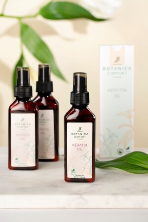 Keratin Care Oil for Excessively Damaged Hair 100 Ml 8682009368026 - Botanica Comfort