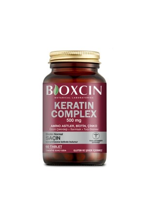 Keratin Complex Tablet Food Supplement 60 Tablets - Bioxcin