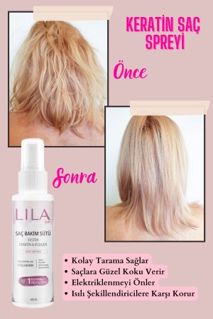 Keratin Easy Combing and Hair Care Spray - Lila Soft