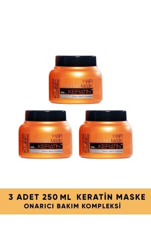 Keratin Hair Care Mask for Damaged Hair 250 Ml - Kuaf