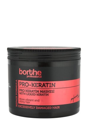 Keratin Hair Mask 500 Ml 8681744090278 - Borthe