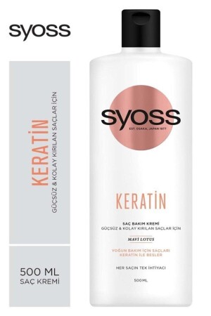Keratin Mükemmelliği Saç Kremi 500 Ml - Syoss