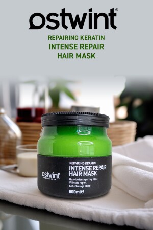 Keratin Saç Maskesi 500 ml - Ostwint