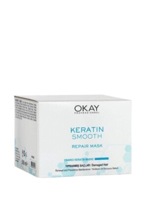 Keratin Smooth Onarıcı Ve Koruyucu Saç Bakım Maske Megaboy 500 Ml - Okayprofessionnel