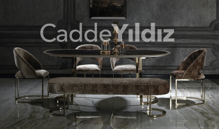 Kervan Luxury Dining Table Set - Cadde Yıldız