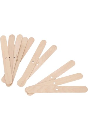 Kerzendochthalter aus Holz, 10 Stück, Kerzenherstellungszubehör, Kerzendochthalter, Kerzenherstellungsmaterial - Solman