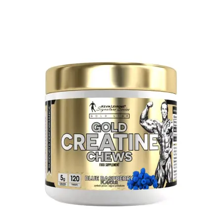 Kevin Levrone Gold Line Creatine Chews (120 Tablets, Blue Raspberry) - Kevin Levrone