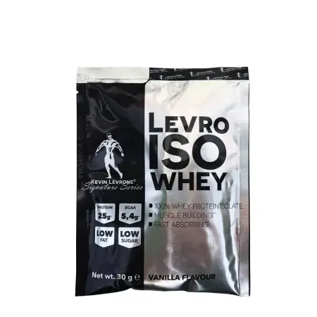 Kevin Levrone Levro Iso Whey Sample (1 Sachet, Vanilla) - Kevin Levrone