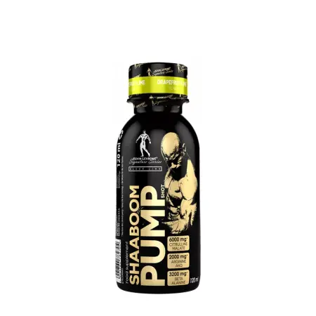 Kevin Levrone Shaaboom Pump Shot (120 ml, Grapefruit Lime) - Kevin Levrone