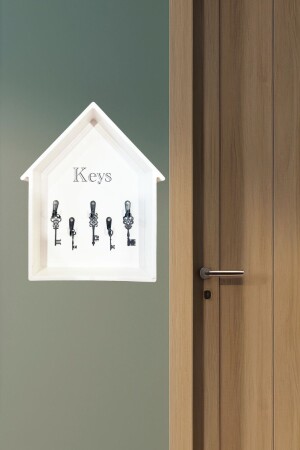 Key Hanger Home Type Door Side Key Holder - Tugomer