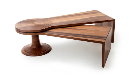 Key Wooden Coffee Table - Cadde Yıldız