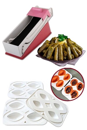 Kibbeh Making Apparatus Mold And Stuffed Leaves Machine Set HYD-4081674-5766 - Hyd 