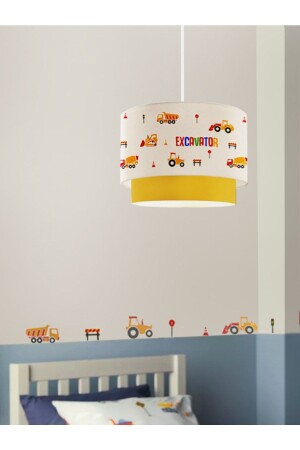 Kids Fabric Printed Children's Room Pendant Chandelier Ayd-3030 AYD-3030 - HOMİNG
