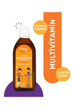 MNZ-Kids-l-arginine، مليفيتامينات سريب Rafadan Tayfa 0506 - Vitago