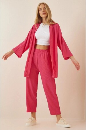 Kimono Bürümcük Takım Elbise - Alenmoda