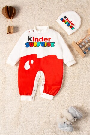Kinder Surprise Jumpsuit Beanie Set - Mai Perla