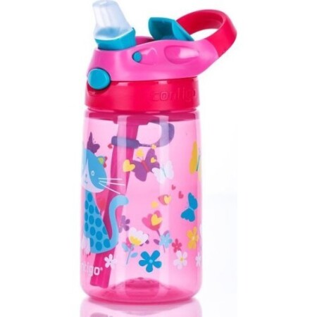 Kindertrinkflasche Contigo Gizmo Flip, 420 ml, Kirschkatze - Contigo