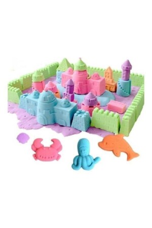 Kinetic Sand - Sand-001- 4 Colors 2 kg - Play Molds Gift - Set 001 1978129110071 - Heroes