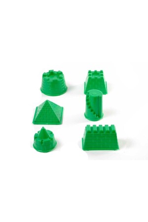 Kinetische Sandspielformen – Schlossform – Schlossbauset – 6 Stück - Hobialem